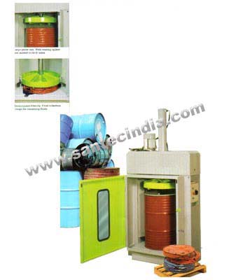 Drum Crushers LPG Cylinders or Bottles Crushers