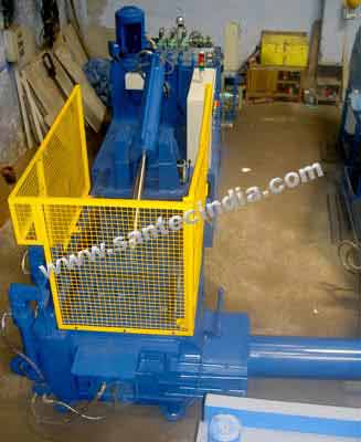 Triple Compression Scrap Baling Presses