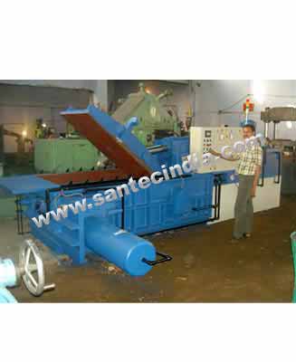 Triple Compression Scrap Baling Presses