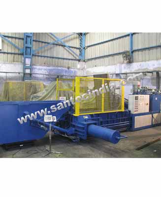 Triple Compression Scrap Baling Presses