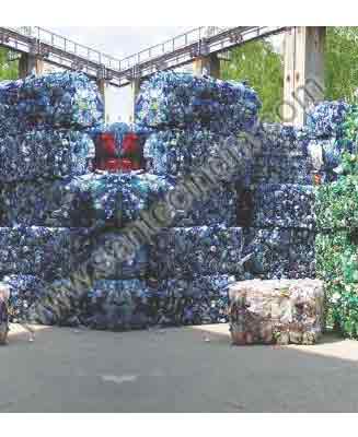 Vertical PET Bottles Balers